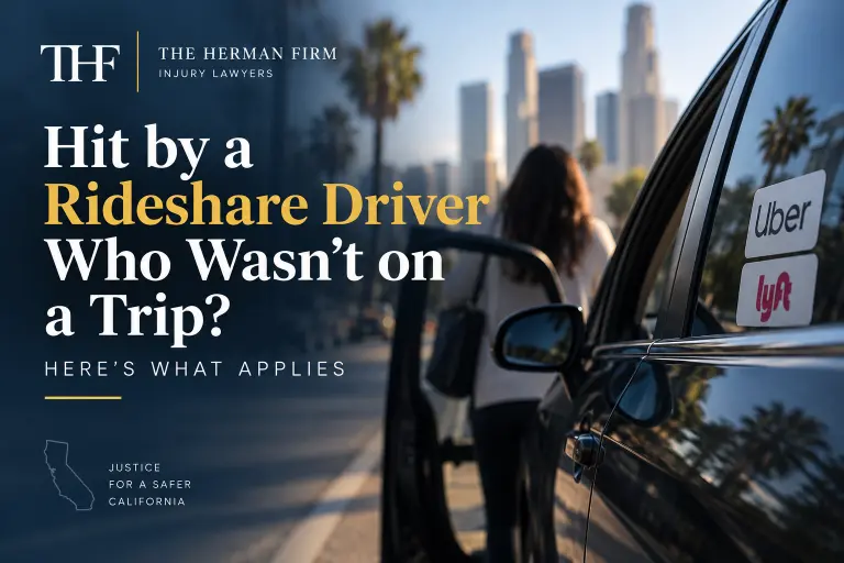 Hit by a Rideshare Driver