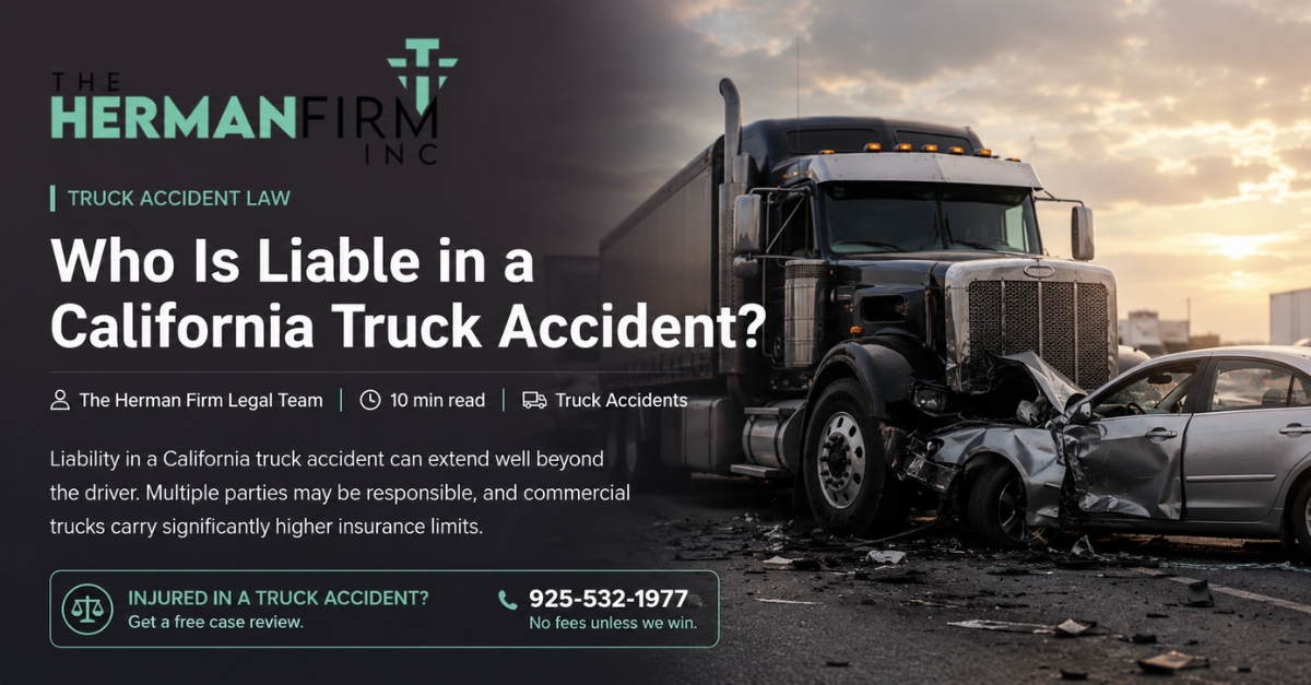 California Truck Accident